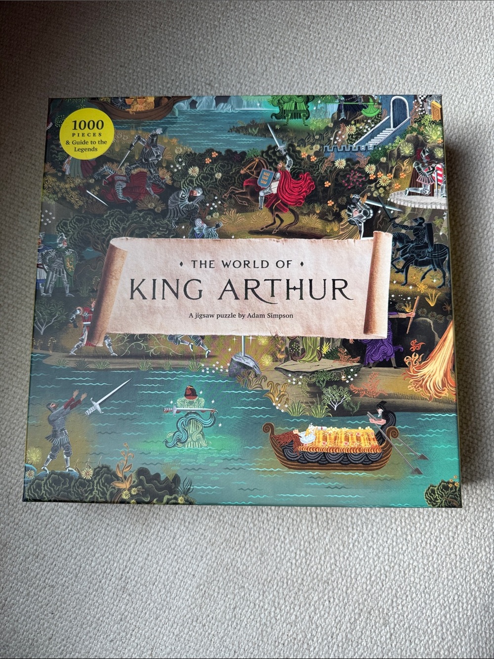 The World of King Arthur 1000 Piece Puzzle
